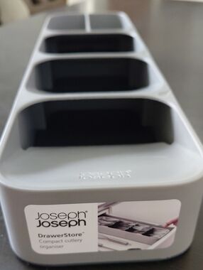 Joseph Joseph Drawer Organizer in Gray and Black